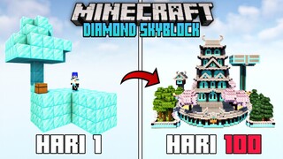 100 HARI DI MINECRAFT HARDCORE DIAMOND SKYBLOCK