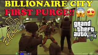 PURGE SA THE BILLIONAIRE CITY! (20 KILLS SI PATATAS) l GTA 5 ROLEPLAY
