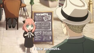 Anya like peanuts