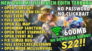 Data Mlbb Lite Full Event 600Mb Patch Edith Terbaru - Cara Atasi Lag & Patah Patah ML