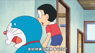 哆啦A梦：静香误食蛋白石，大雄和蓝胖子进入静香胃里寻宝
