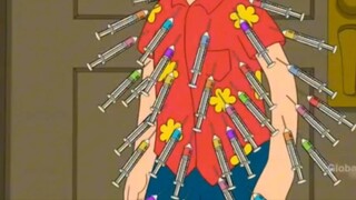 【Family Guy】Q Brother’s famous scene of being immune to all poisons