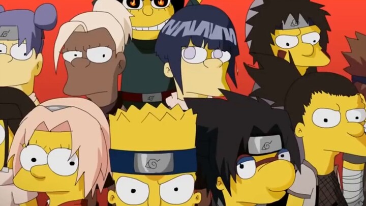 Simpsons: "Naruto Crossover"