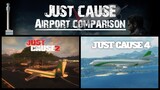 Just Cause 2 & Just Cause 4 Airport Comparison
