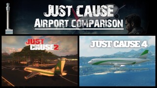 Just Cause 2 & Just Cause 4 Airport Comparison