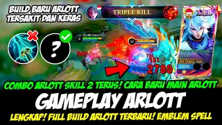 CARA MAIN ARLOTT ITEM TERBARU❗COMBO ARLOTT & BUILD ARLOTT TERSAKIT 2024❗GAMEPLAY ARLOTT TOP GLOBAL