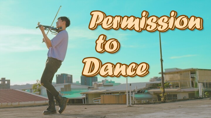 [BTS  In The Mood for Love] บรรเลงเพลง Permission to dance ด้วยไวโอลิน