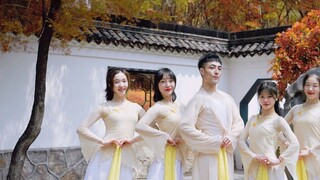 Soft scarf dance ❀ "Bo Hu Shuo" Chinese style jazz choreography 4K full version