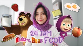 24 JAM MAKAN MAKANAN MASHA AND THE BEAR!!!