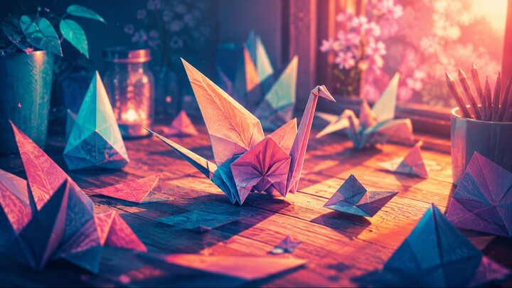 Origami Dreams – Fragile Lofi for Memories You Can't Quite Unfold