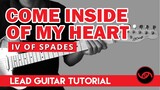 Come Inside of My Heart Lead Guitar Tutorial (WITH TAB)