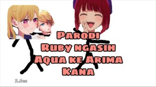 [Komplikasi edit] Parodi Sound Ruby ngasih Aqua ke Arima Kana