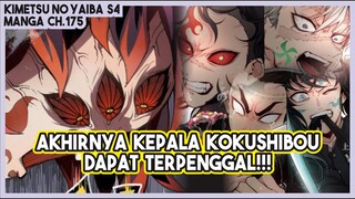 KNY S4 (175) SUSAH PAYAH!!! AKHIRNYA Kepala Kokushibou Dapat Terpenggal!!!