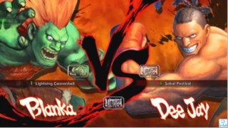 Omega Blanka vs Dee Jay (Hardest AI) - Ultra Street Fighter IV