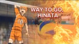 Awal awal pertandingan Hinata