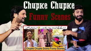 Chupke Chupke Hilarious Comedy Scenes Compilation | Pakistani Drama | Bsn Reaction