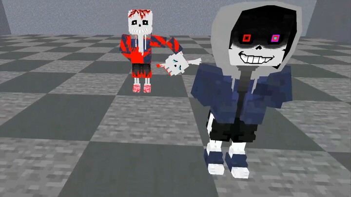 * Anh ấy đã bình phục trở lại ... mặc dù không phải là điều tốt ... Undertale cho Minecraft bộ ba đo