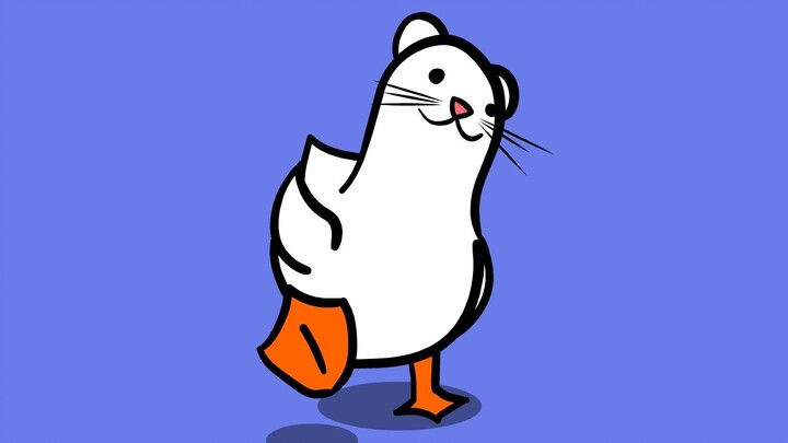 Rat, rat, my duck has a long neck!
