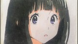 Draw a moving Chitanda