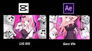 MY CAPCUT VS AFTER EFFECT / AMV HEAD FIRST / CHIKA EDIT / REMAKE Gerz Vfx