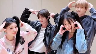 Minju+Moka+崔秀彬+崔杋圭 Magnetic cha！档礼师兄妹好可爱！