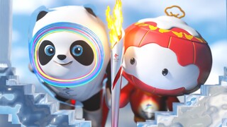 Pay tribute to the Winter Olympics/Winter Paralympics MC joint animation in the form of blocks