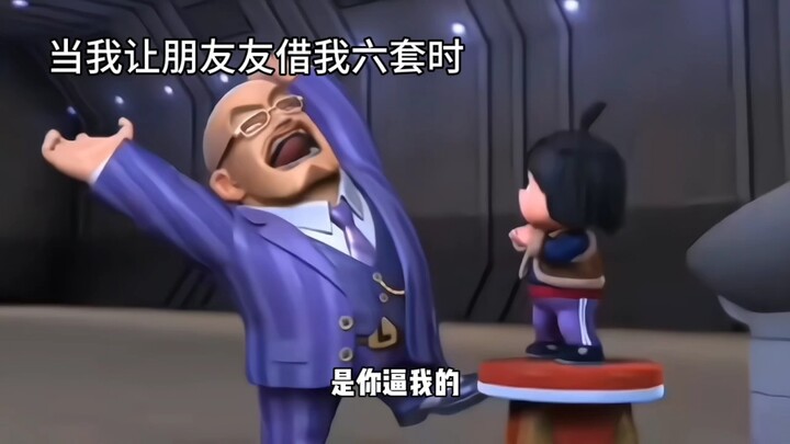 Tại sao bạn bè không cho tôi mượn sáu bộ???