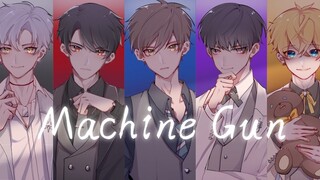 [MAD]Đồng bộ nhạc nền-<Machine Gun>|<Mr Love: Dream Date>