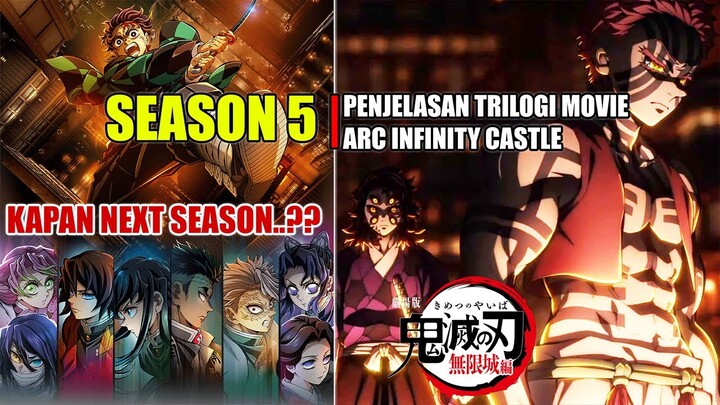 KAPAN SEASON 5 KIMETSU NO YAIBA..?? Ini Penjelasan & Prediksi Trilogy-nya..!!