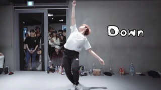 【刘隽】跳lia kim编舞down，超强魔鬼控制