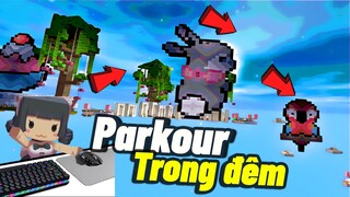 THỬ THÁCH PARKOUR TRONG ĐÊM - MINI WORLD