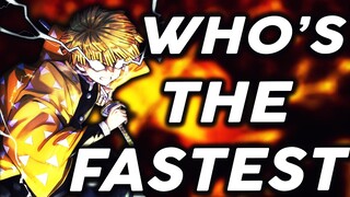 Who is The Fastest Character in Demon Slayer?