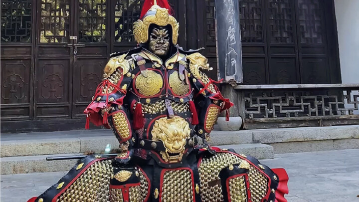 ชุดเกราะจีน ชุดเกราะโซ่หมิงกวง ได้รับการปรับปรุงให้มีการป้องกันตั้งแต่หัวจรดเท้า!