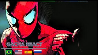 Chainsaw Man - react to Spider Man/Hq - Por🇧🇷 Eng🇺🇸 Esp🇪🇸 Rus🇷🇺
