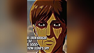 erenkruger erenkrugeredit eldia titan attacktitan titanshifter aot fyp edit fypシ fypage anime viral