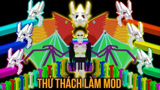 Boss Seraphim Sans Trùm Cuối Siêu Khủng khiếp trong Minecraft | Thử thách Làm mod