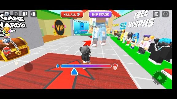 first time play another roblox game °°