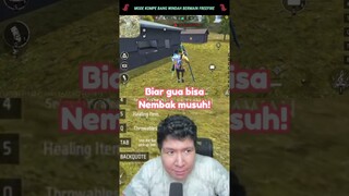 MODE KOMPE BANG WINDAH BERMAIN FREE FIRE! #shorts #windah #windahshortvideo