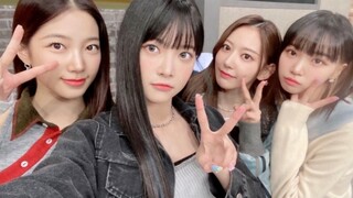 LESSERAFIM 11.8节目四人版Antifragile舞台+恶搞Impurities舞台Cut