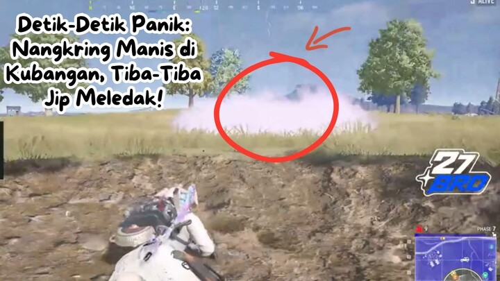 Detik-Detik Panik: Nangkring Manis di Kubangan, Tiba-Tiba Jip Meledak!