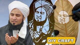 DIY membuat ukiran daun HABIB Ali Al-Jufri