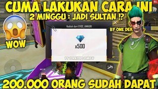 ASLI / BUG ? CARA DAPAT 500💎DM DI LOBBY BERKALI - KALI !! - FREE FIRE X BTS