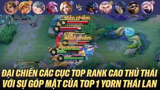 ĐẠI CHIẾN CÁC CỤC TOP RANK CAO THỦ THÁI VỚI SỰ GÓP MẶT CỦA TOP 1 YORN + CỤC TÍM YENA + AIRI