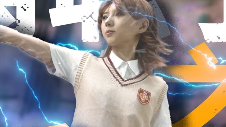 [Sister Cannon special effects cosplay] Click on the video to view "The boss forced the intern to co