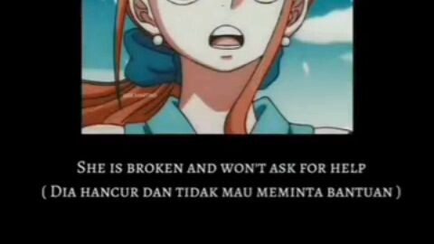 Dari one piece kita bisa belajar untuk tabah