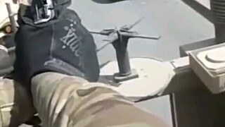 Why do I keep telling you to stay away from big trucks on the road? Now you see why!