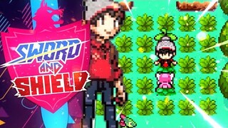 NEW GBA ROMHACK 2020 POKEMON SWORD AND SHIELD DEMO GBA WITH ROAMING POKEMON