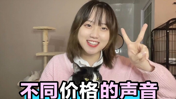 เลียนแบบเสียงราคาที่แตกต่างกัน แต่ละอันแม่นยำมาก อันละ 2 หยวนนั้นจริงเกินไป