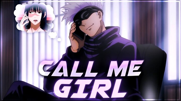 Gojo x Utahime - Call Me Girl [Edit/AMV]@Molob Remake Clips !!