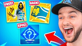 *NEW* Fortnite BIGGEST Update! (FREE SKIN)